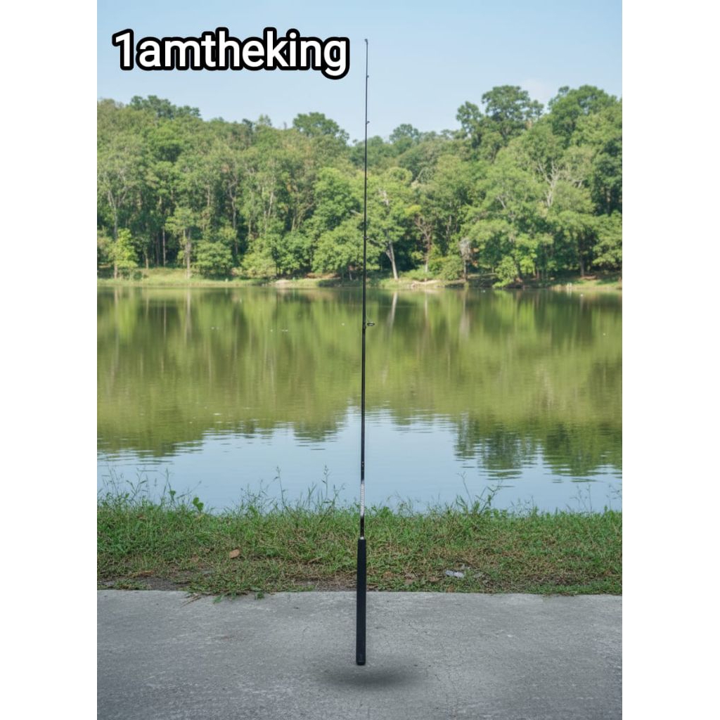 joran besutan bawal fiber solid panjang 180 cm