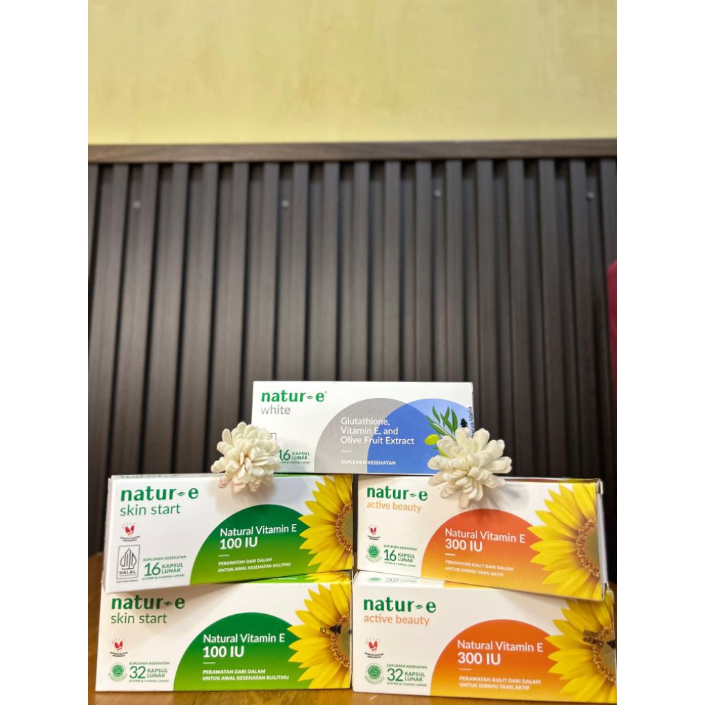 NATUR E 100 IU/300 IU/WHITE