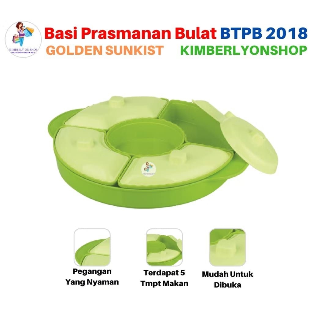 sentra_prasmanan Basi Prasmanan Bulat Golden Sunkist BTPB 2018