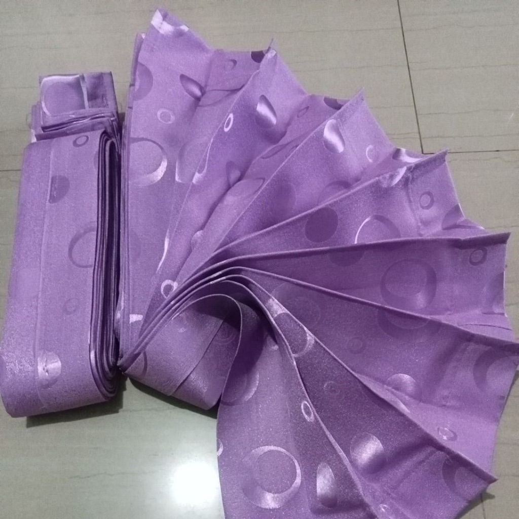 Tirai Gorden/Gorden jendela/Gorden Pintu/Gorden Model Plisket Cantolan Kawat s, Gorden motif Polkado