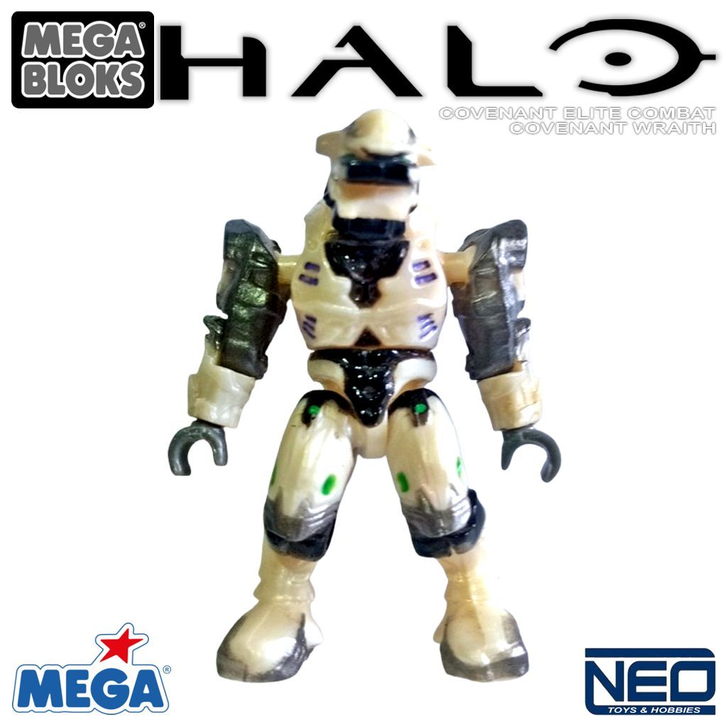 MEGA BLOKS HALO "Covenant Elite Combat" Covenant Wraith