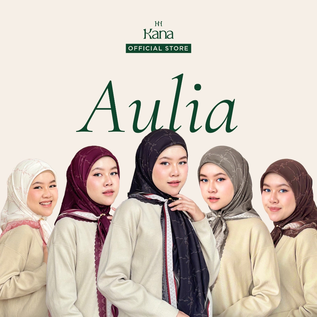 Aulia Scarf - Kanascarves.id | Hijab Segi Empat Motif Voal Premium | Kerudung Lokal Berkualitas