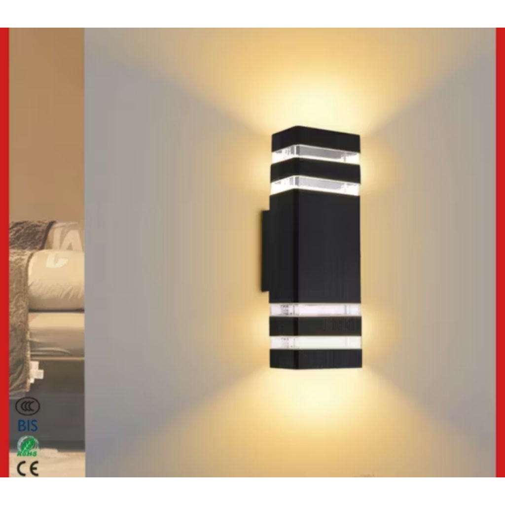 Lampu Hias DINDING MINIMALIS//LAMPU HIAS DINDING OUTDOOR/INDOOR//LAMPU HIAS DINDING PILAR, RUMAH, CA