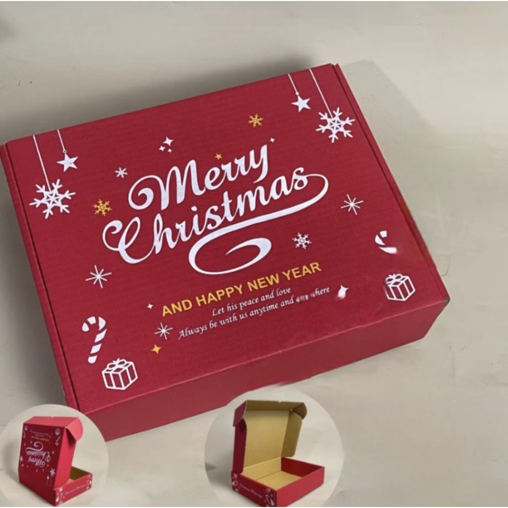 Kardus box Die cut Eflute Warna  30x25x8cm