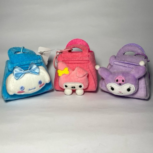 Dompet Koin Mini Dompet Koin sanrio gantungan kunci dompet Gantungan Tas