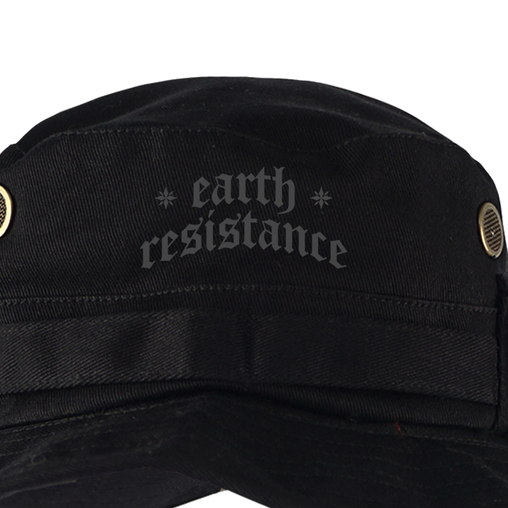 Troy Company Jungle Hat Boonie Hat Earth Resistance - Topi Hitam Outdoor JHD 3387