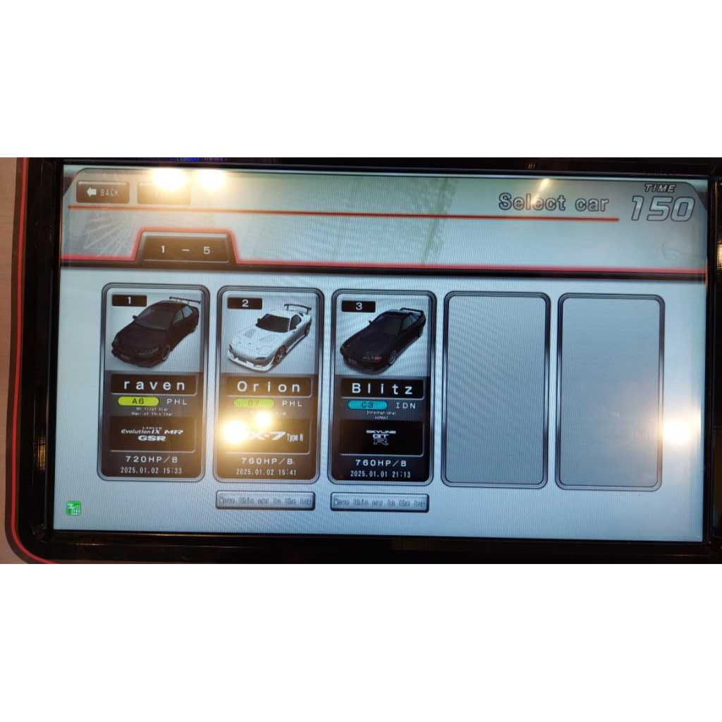 Banapassport Data Maximum Tune WMMT EVO IX, RX-7, R32 Wangan Navi