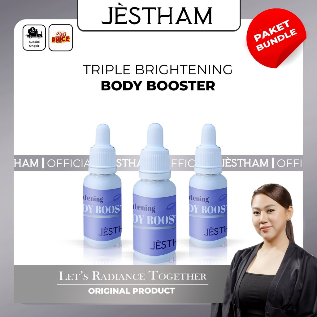 Jestham Triple Brightening Body Booster - Lotion Mencerahkan