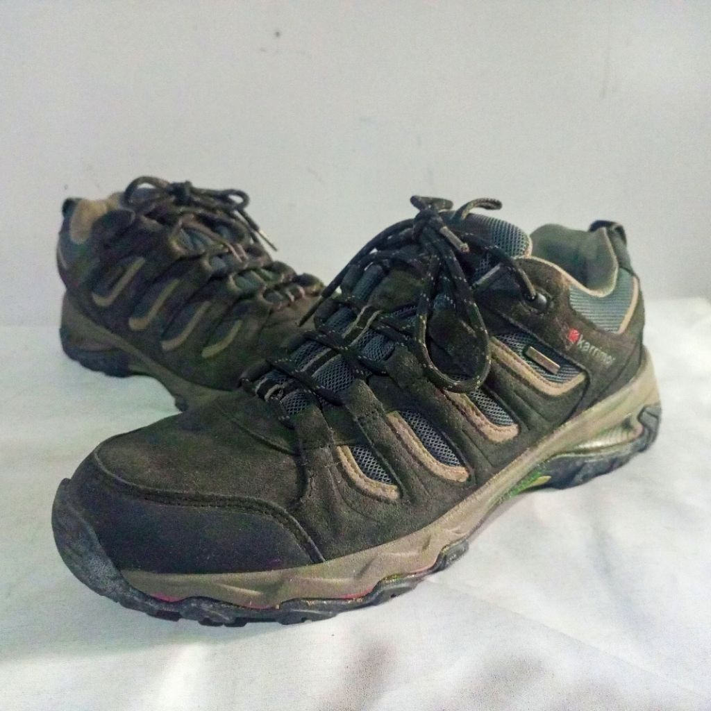 (Used) Sepatu Gunung Karrimor Pria Mount Low Waterproof • Men's Walking Hiking Shoes