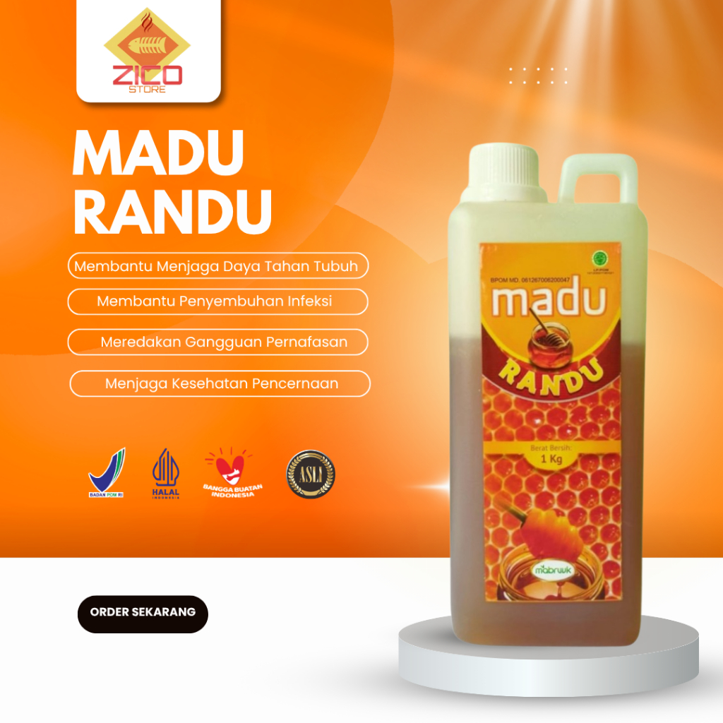 Madu Randu Madu Murni Bunga Randu Mabruuk