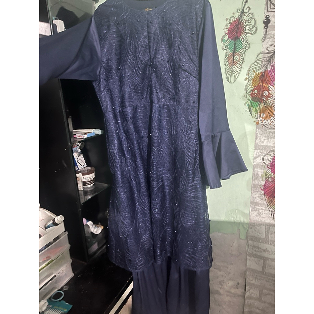 gamis kienka navy