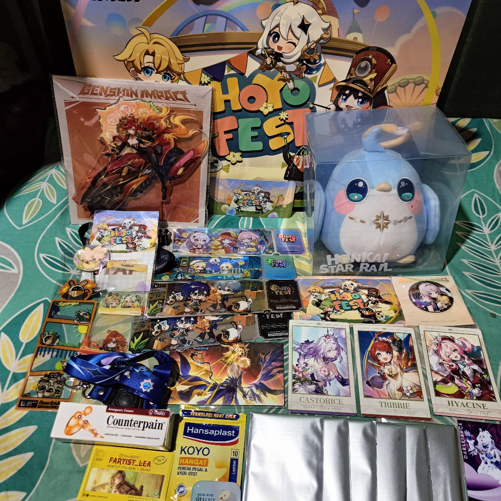 GENSHIN IMPACT OFFICIAL HOYOFEST 2025 MERCHANDISE LIMITED