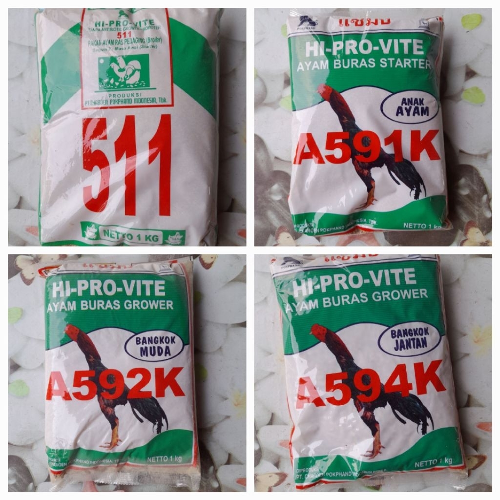 ORIGINAL PABRIK Pur Ayam Hi Provit PokPhand 511 591 592 594