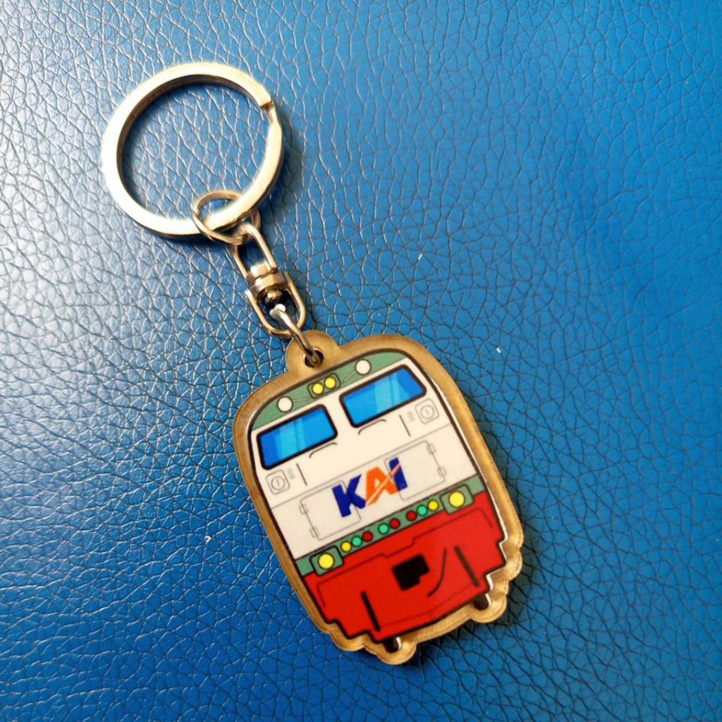 gantungan kunci KAI Lokomotif CC203