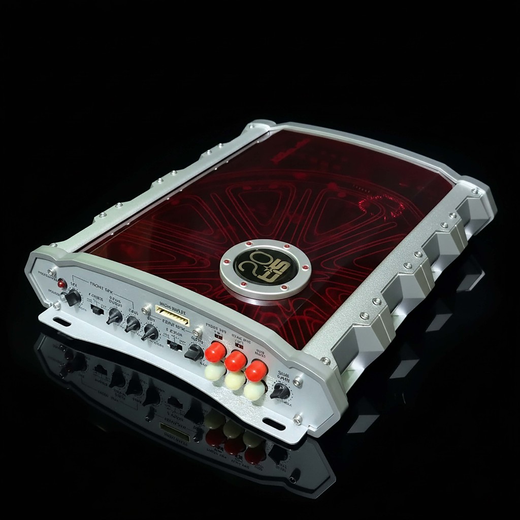 TIS audio Power Amplifier 5 Channel Audio Mobil Mono Stereo