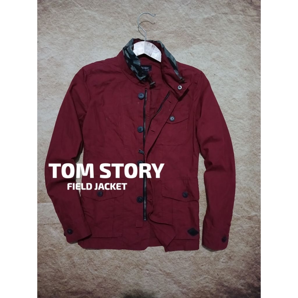 Jaket field keren TOMSTORY second/bekas/preloved