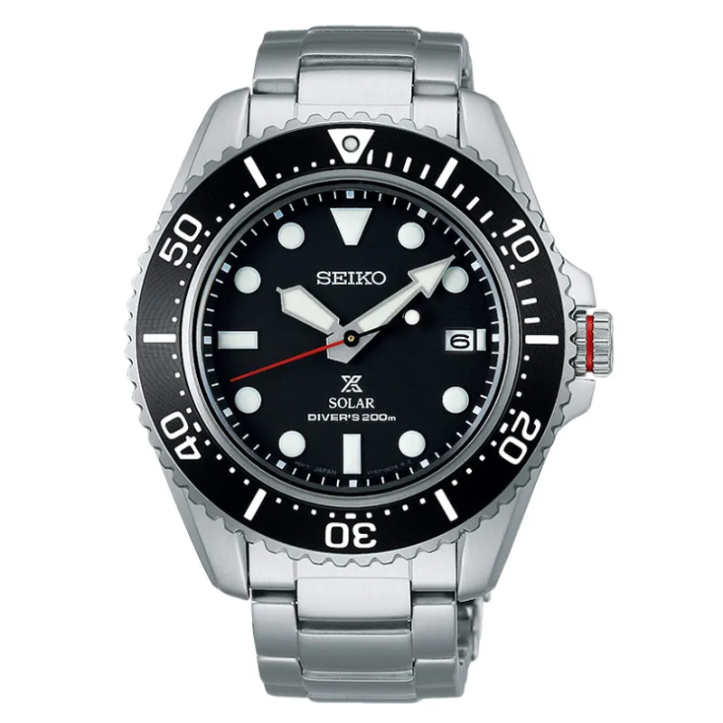 Seiko SNE589P1 Prospex Black Solar Divers 200m