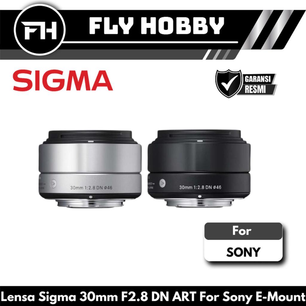 Lensa Sigma 30mm F2.8 DN ART For Sony E-Mount
