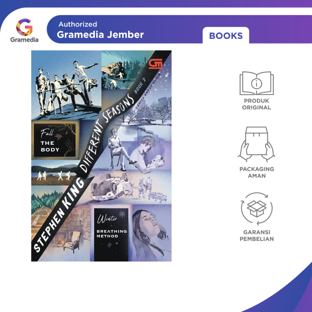 Cerita Empat Musim#2 (Different Seasons#2) (Stephen King) - Gramedia Jember