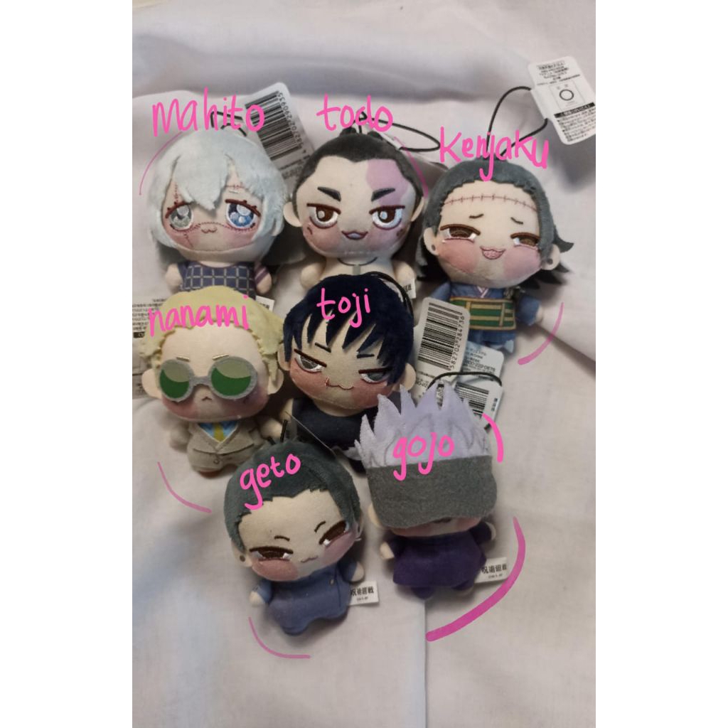 (Official) (Baca Deskripsi) Chopinui Petit Jujutsu Kaisen Mahito Todo Kenjaku Nanami Toji Geto Gojo