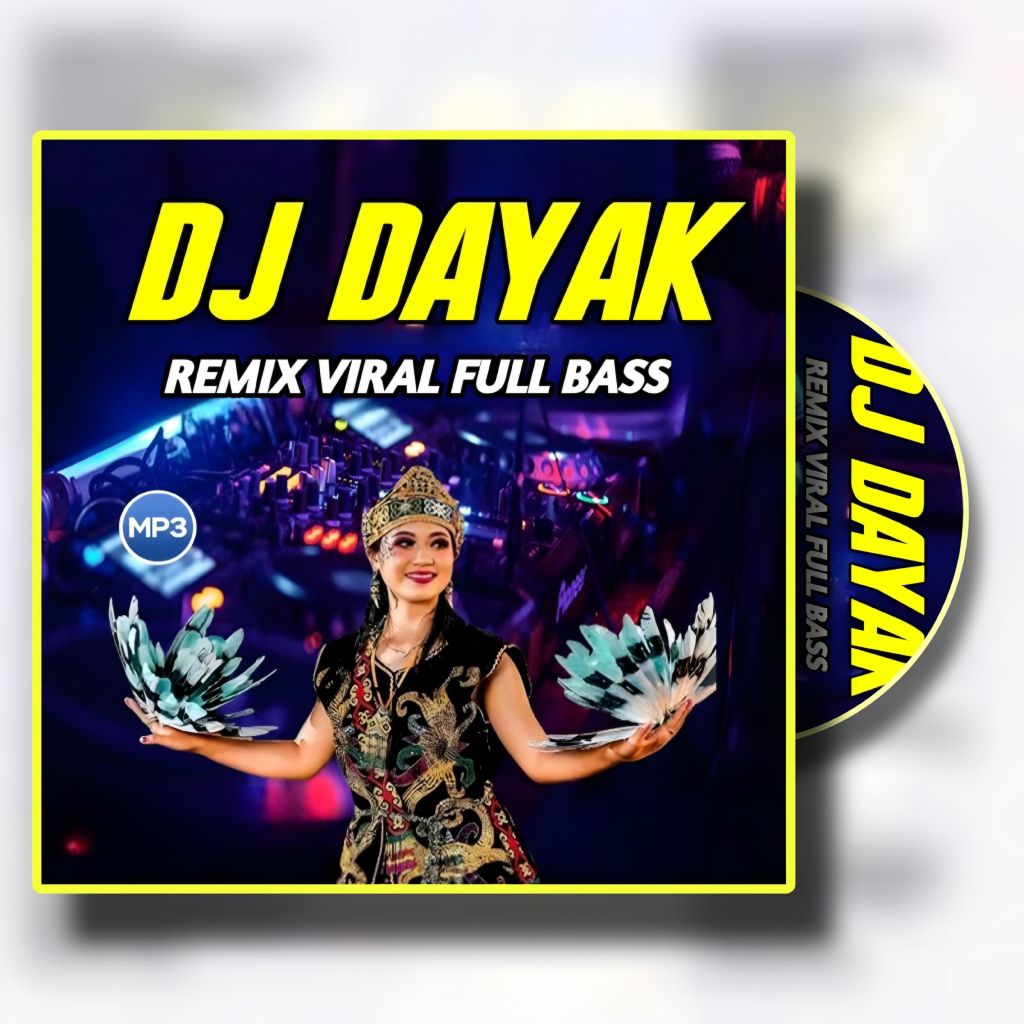 KASET LAGU MP3 92 LAGU DJ DAYAK TERPOPULER 2025 - KASET LAGU DJ FULL ALBUM - KASET CD MP3 LAGU DJ - 