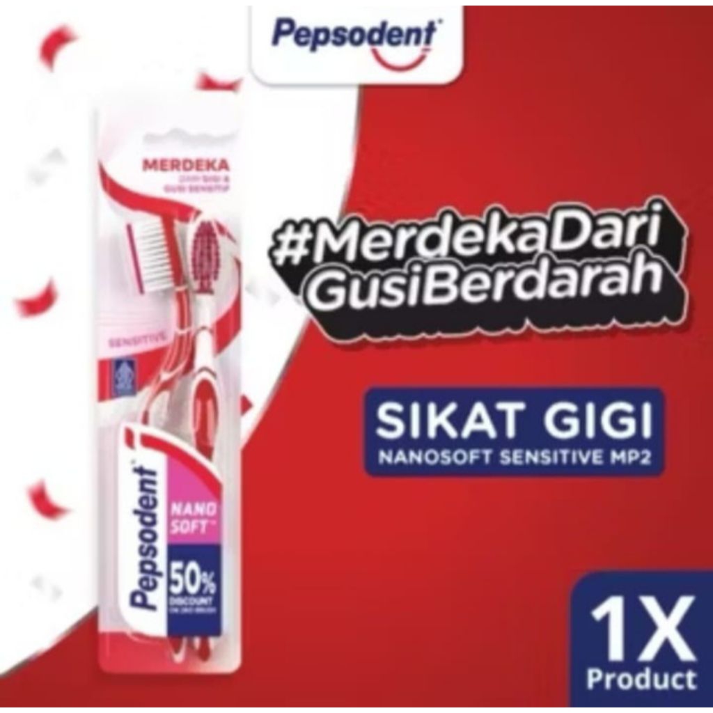 pepsodent sikat gigi nano soft merdeka