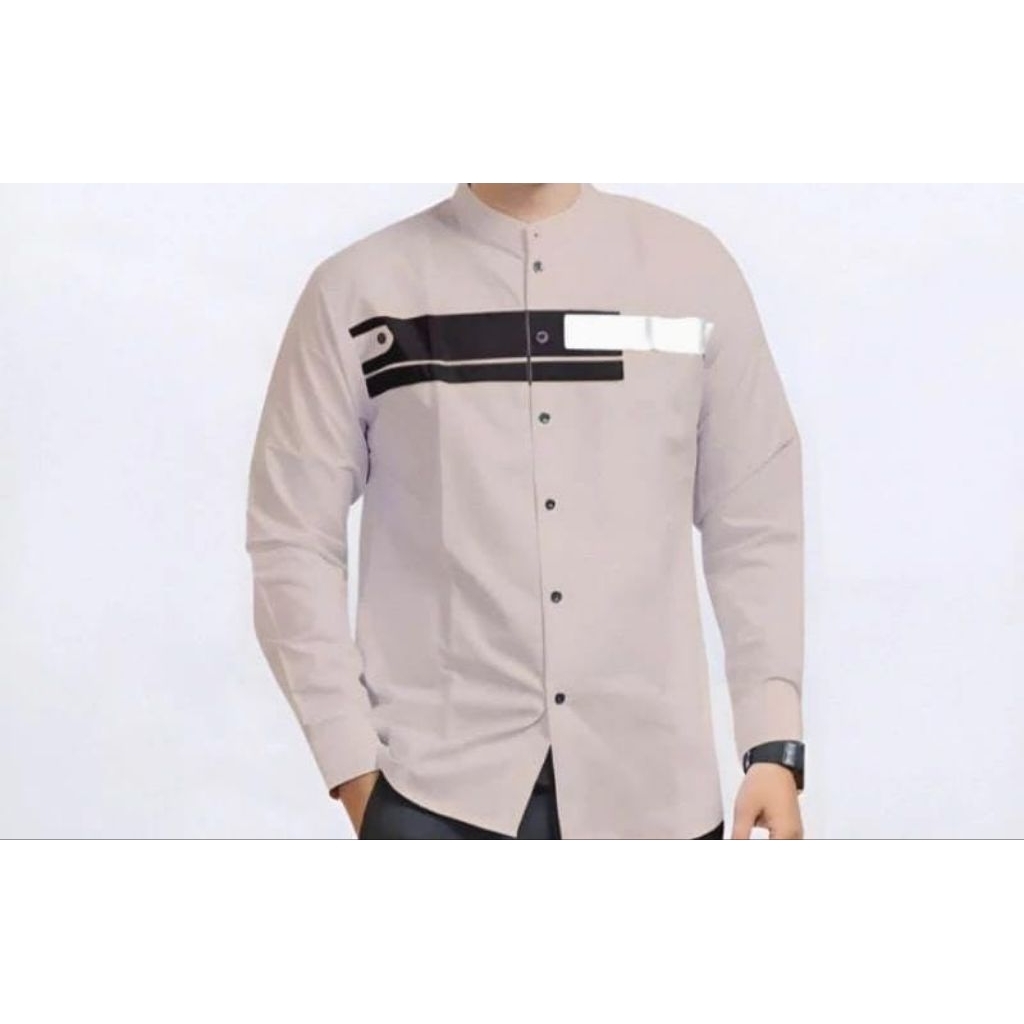 BAJU KOKO PRIA DEWASA  KUWALITAS PREMIUM  . BAJU KOKO  PRIA   MODEL KEKINIAN