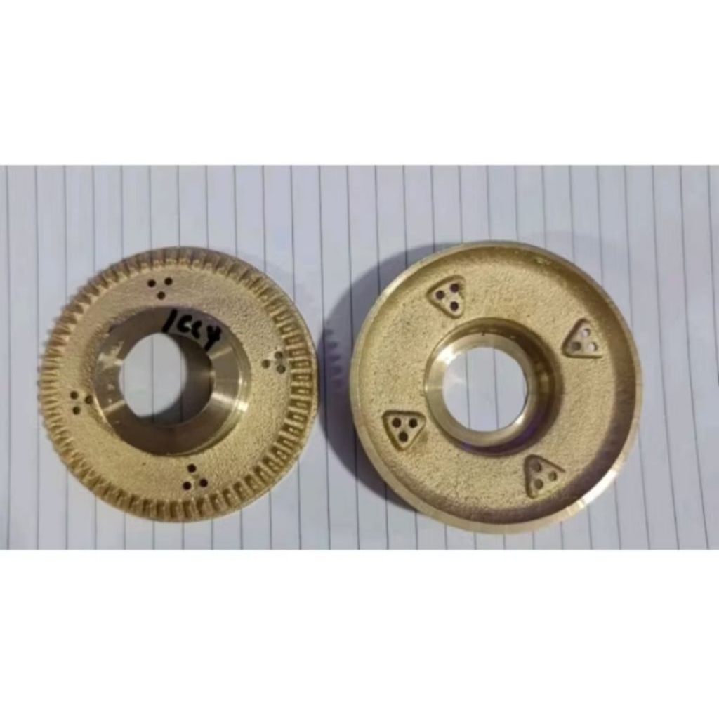 Burner kompor Gas Rinnai kecil / Kuningan Kompor Gas Rinnai  522C