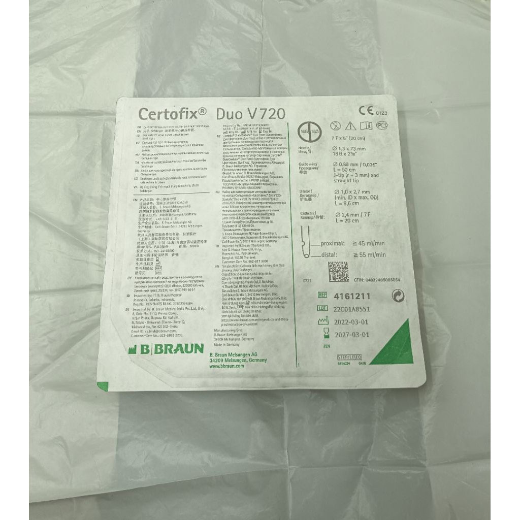 Certofix B braun Duo / Trio V 720