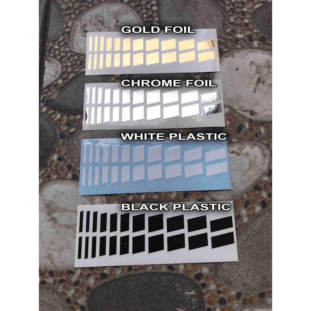 Sticker Inlay Gitar Parallelogram Double Block Akustik Elektrik Klasik Nylon Folk Bass model Gibson 