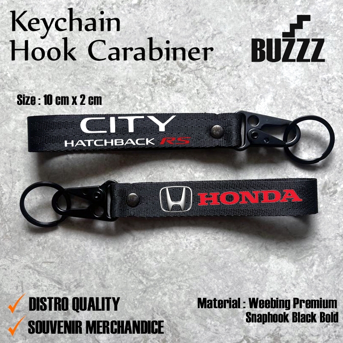 KUNCI CITY - KARABINER HONDA CITY  - GANTUNGAN KUNCI HONDA CITY HATCHBACK RS - PENGAIT CANTOLAN HOND