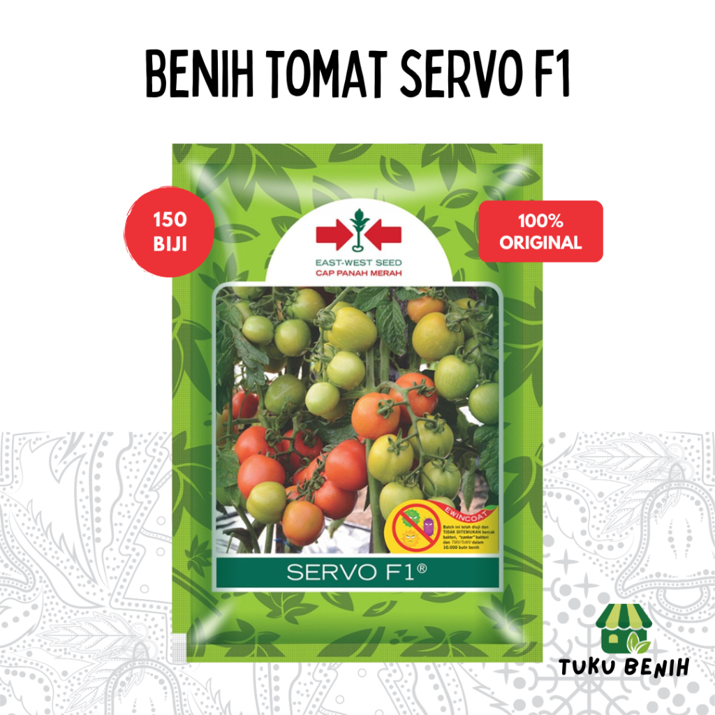 Benih Tomat Servo F1 150 Biji - Cap Panah Merah