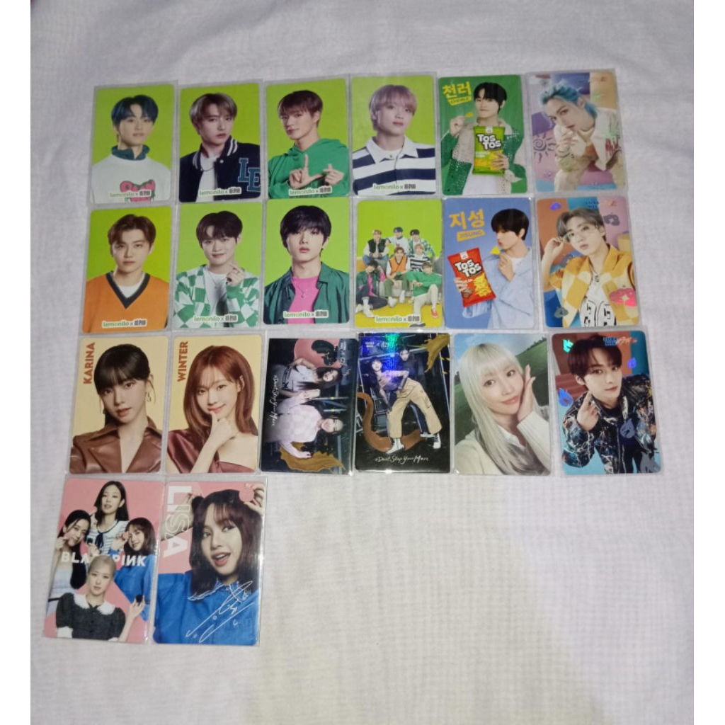 [MIN.10K] PC Photocard NCT Dream Stray Kids Aespa Itzy Twice Blackpink Lemonilo Ultramilk Tostos Nab