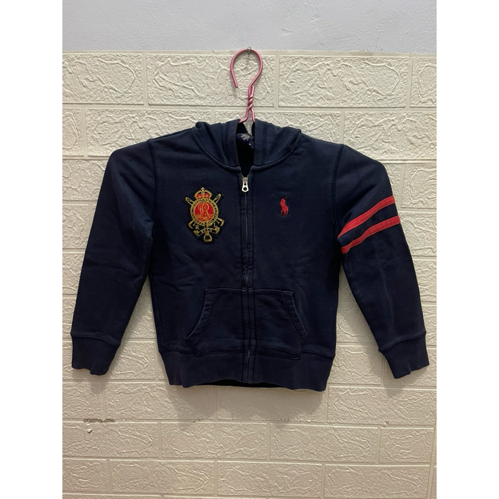 Hoodie Ziper Anak Polo Ralph Lauren Original Second