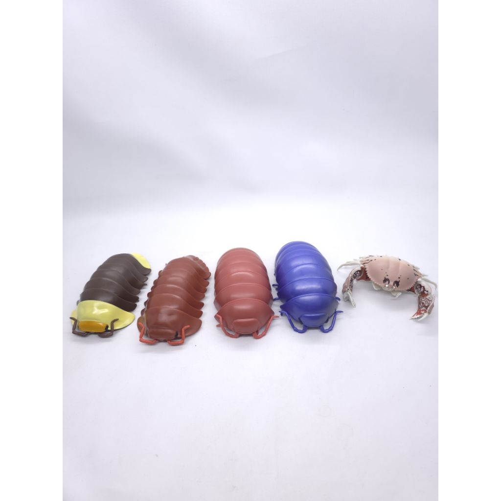 [ori] moveable ikimono dangomushi marumaru swing isopod roly poly & crab rare