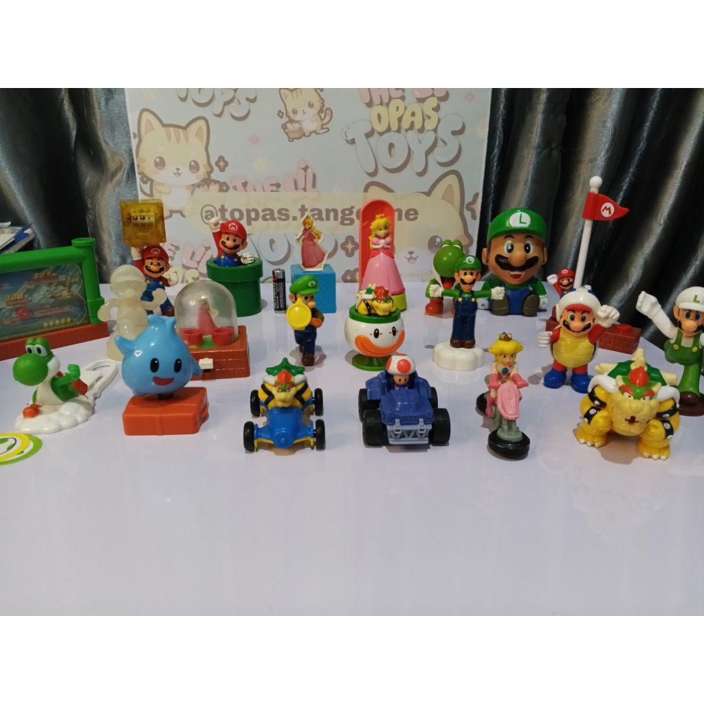 McD Happy Meal Super Mario Mix Series Set