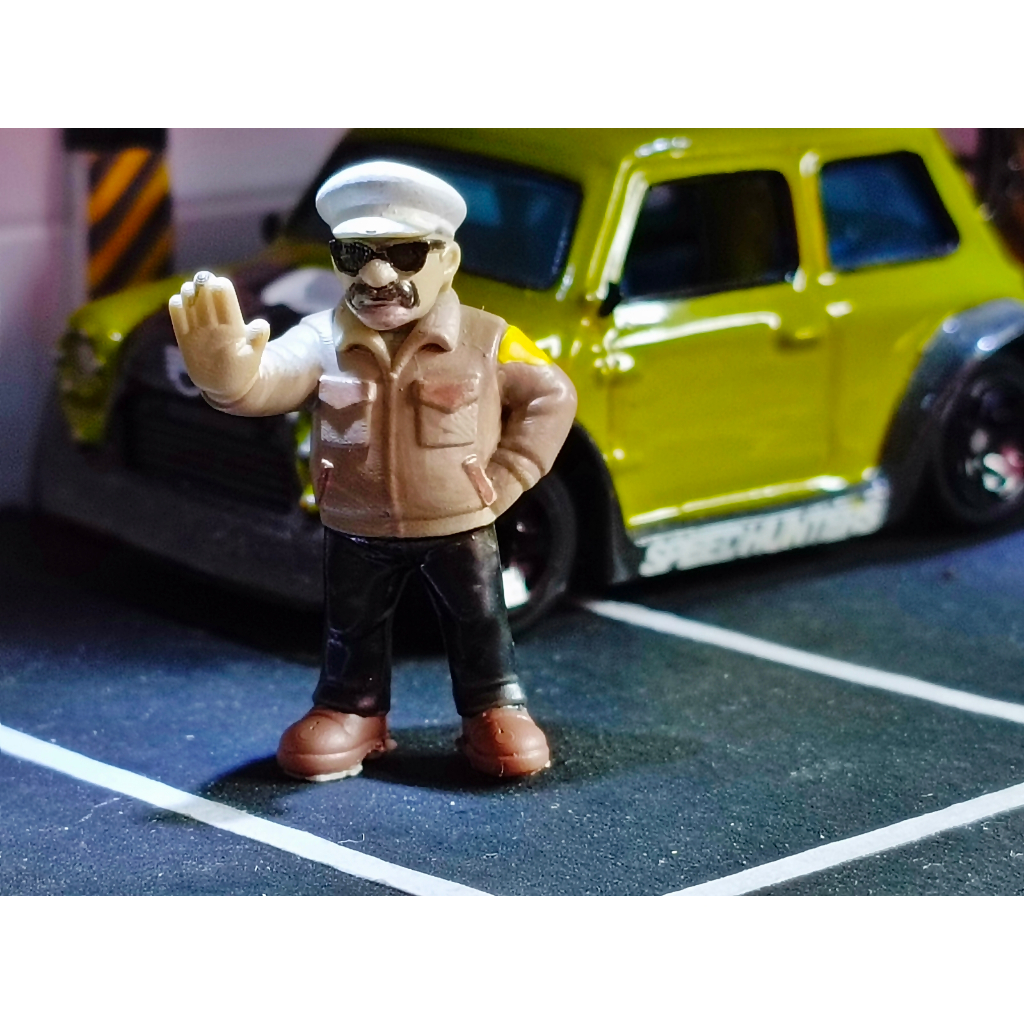 figure Skala 1:64 Senior Police/ Figure Polisi. Untuk Diecast & Diorama - Inspektur Vijay