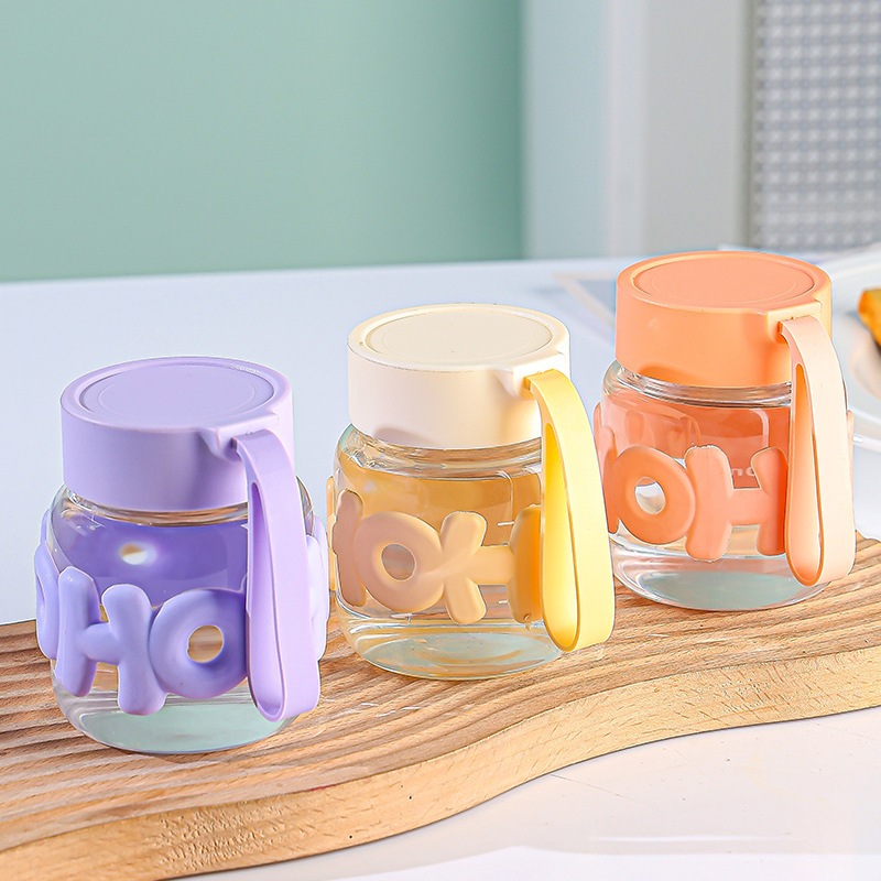 BOTOL MINUM KACA HOHO NEW TUMBLER GELAS AESTHETIC COVER UNIK SEDOTAN SOUVENIR 300ML TAKASIMURA STORE