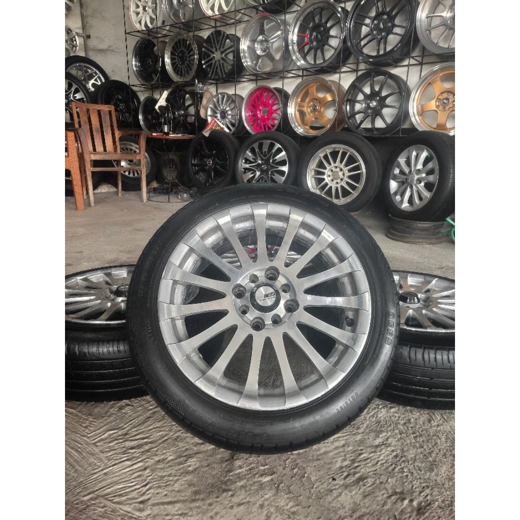 velg ssr ring 16 pcd 4×100-114 paket ban