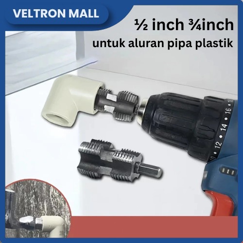 Alat Pembuat Senai Ulir Pipa 4 Titik / 6 Titik – Logam untuk Praktik Teknik Listrik