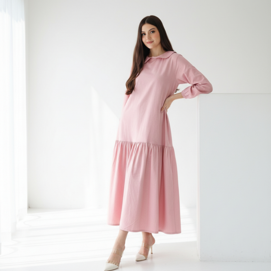 TULO | Zelda Dress - Linen Dress - Korean Dress