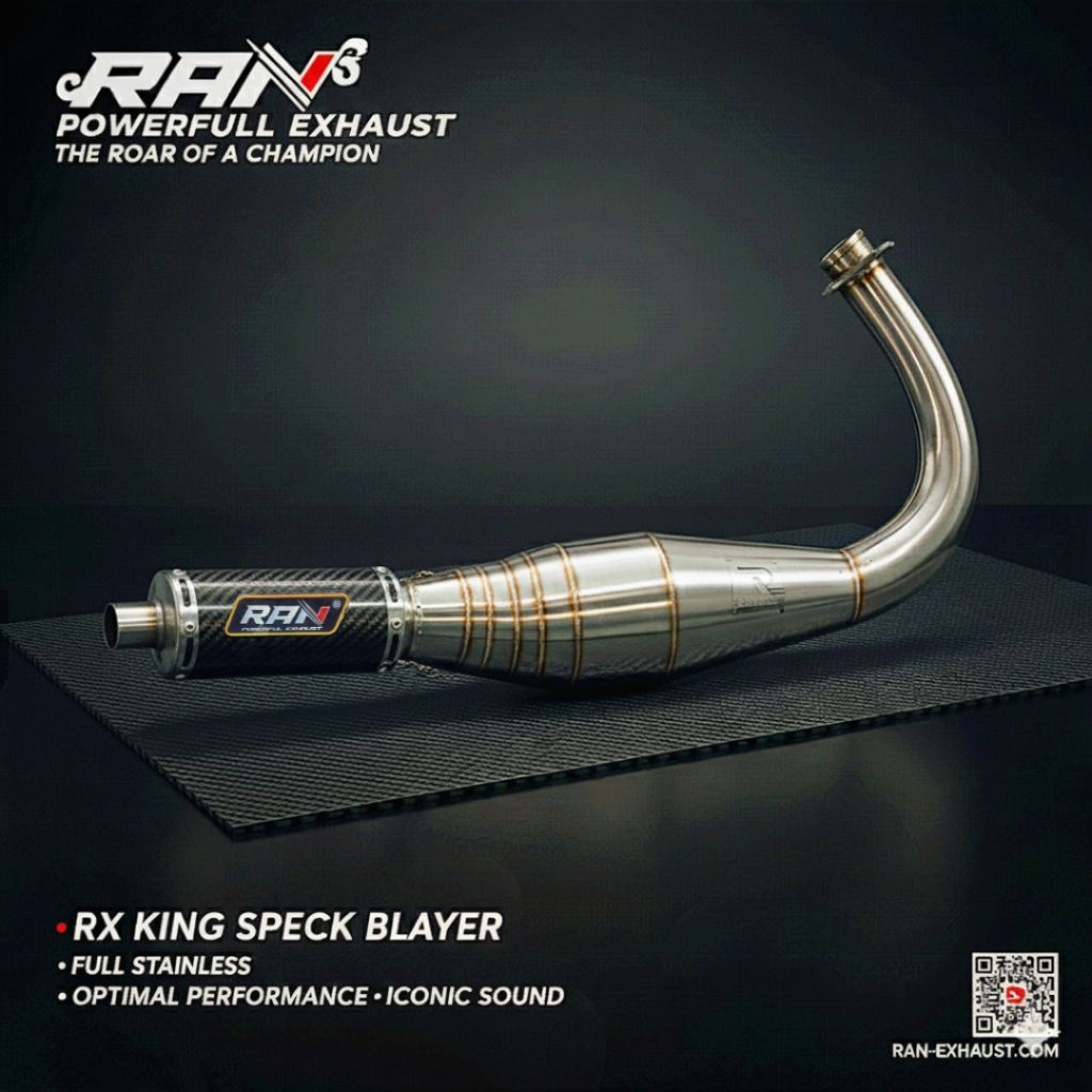 RAN | KENALPOT KOLONG RX KING | KENALPOT RX KING SEPEK BLAYER | KENALPOT RX KING