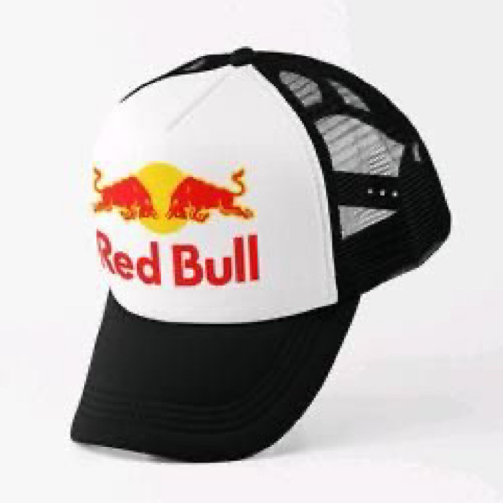TOPI TRUCKER TOPI JARING REDBULL