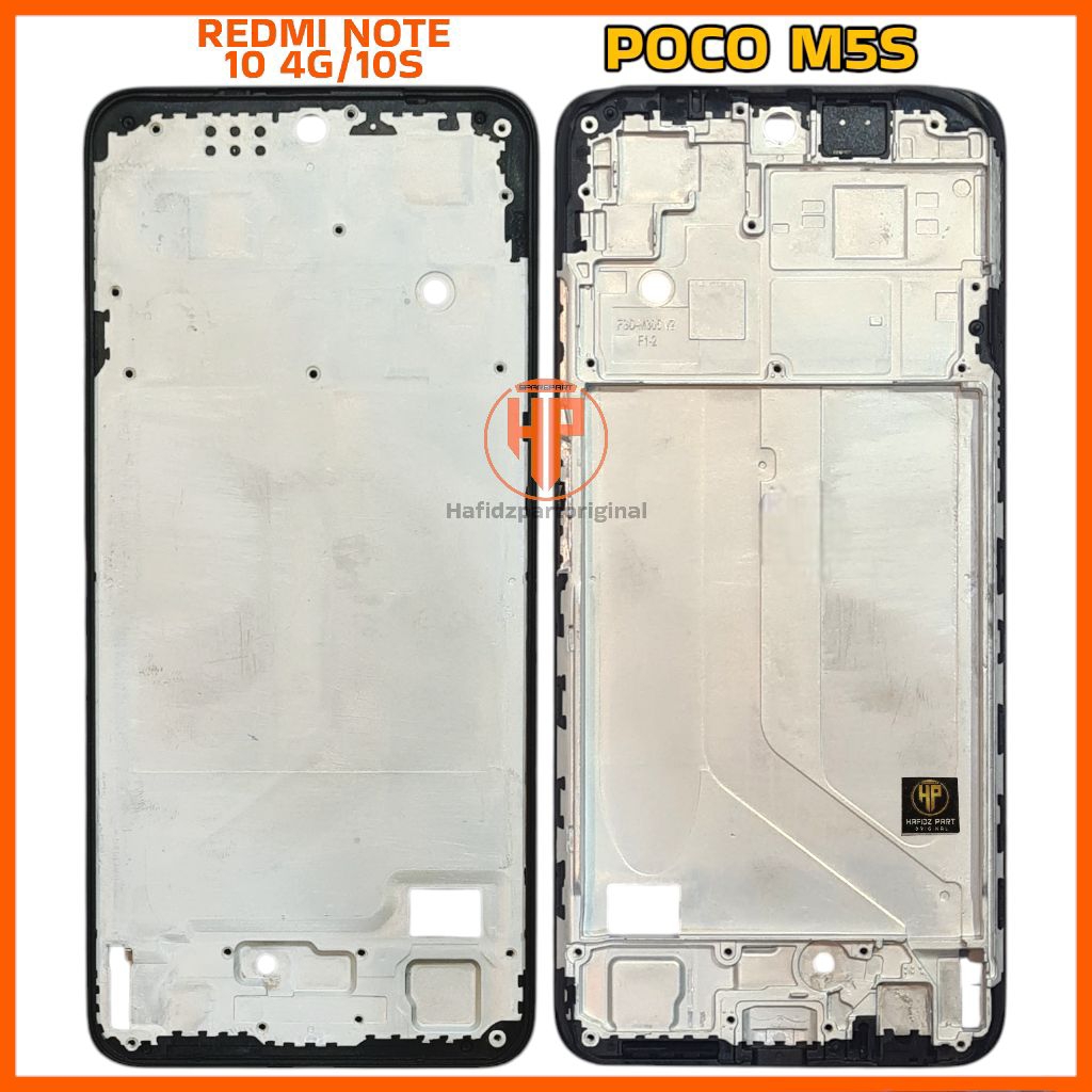 Bazzel Frame Lcd Dudukan Lcd Redmi Note 10 4G / 10 5G / 10S / 10 Pro / Poco M3 Pro 5G/ M5S  New