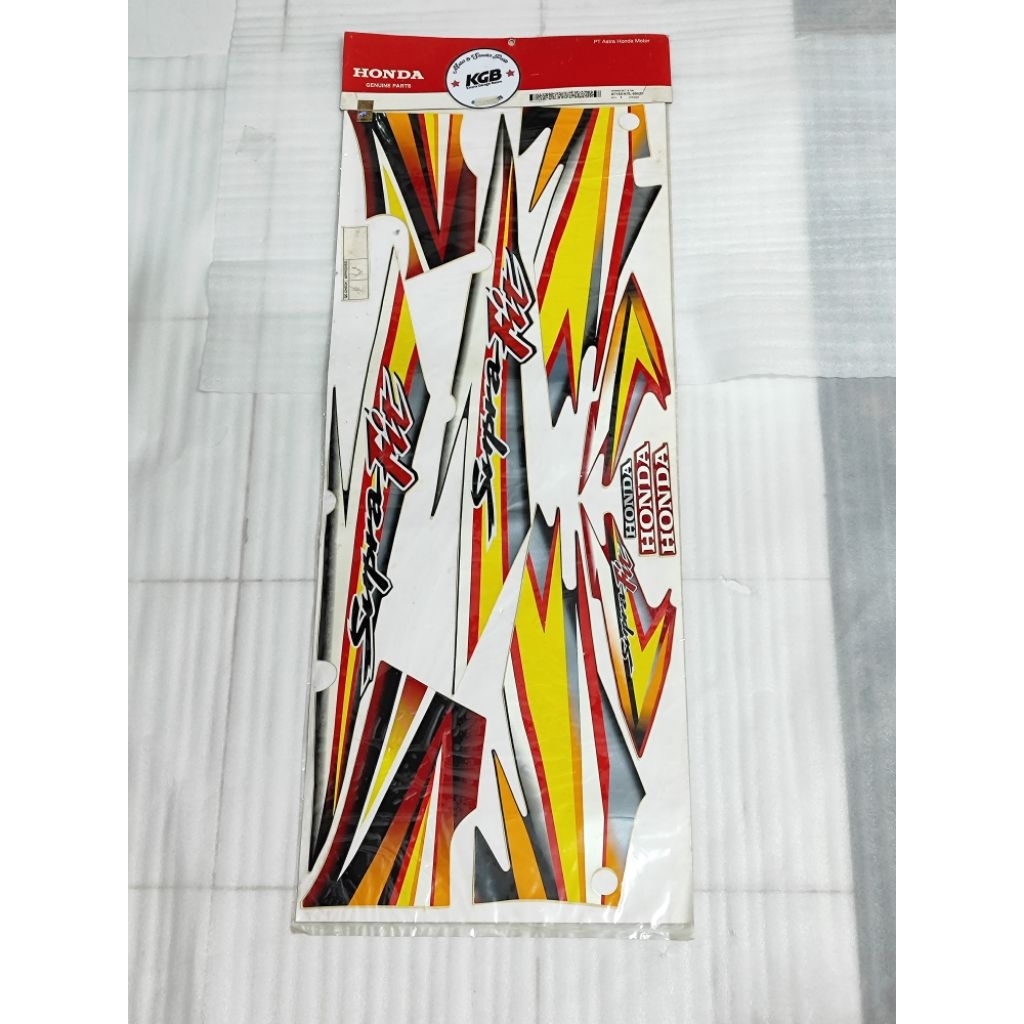 striping polet stiker supra fit lama Ori baru ahm 871x0 ktl 890zf