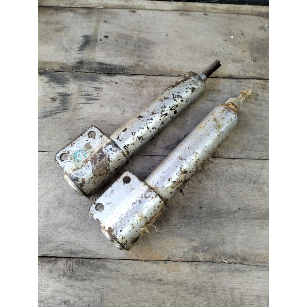 shock depan vespa excel exlusive px series danmotor biru