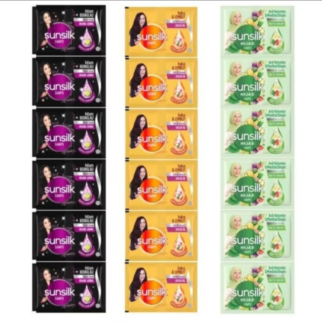 Shampo sunsilk renteng 5 lusin | shampo sunsilk murah