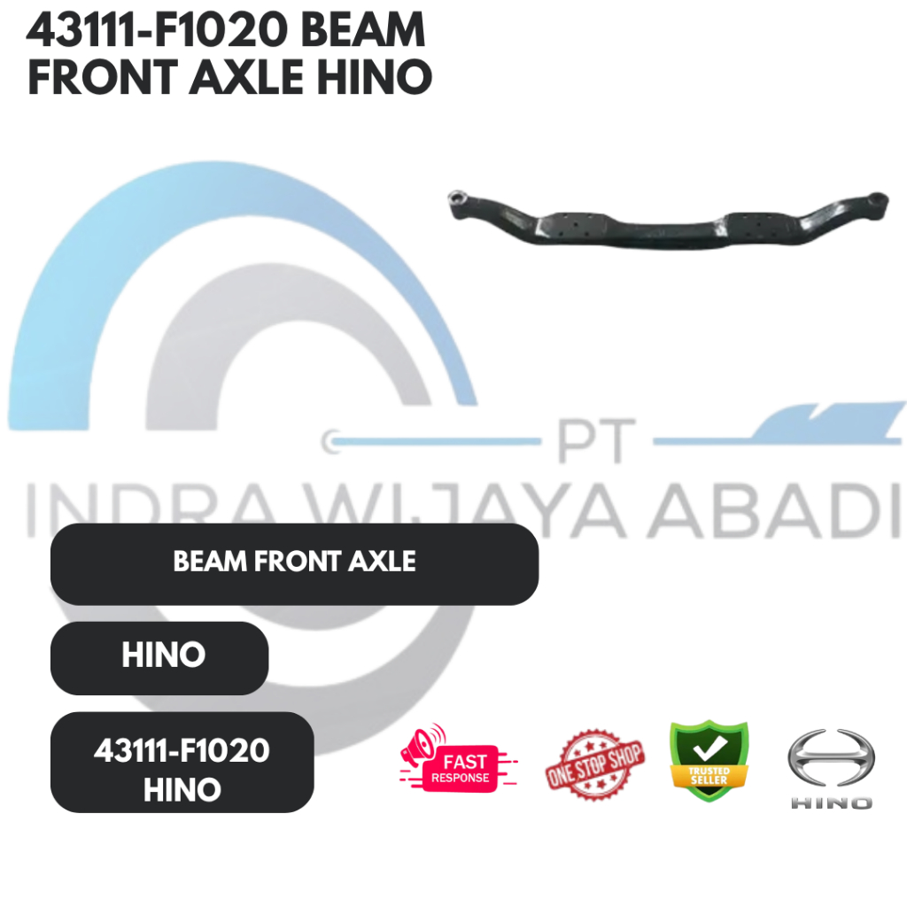 43111-F1020 BEAM FRONT AXLE HINO
