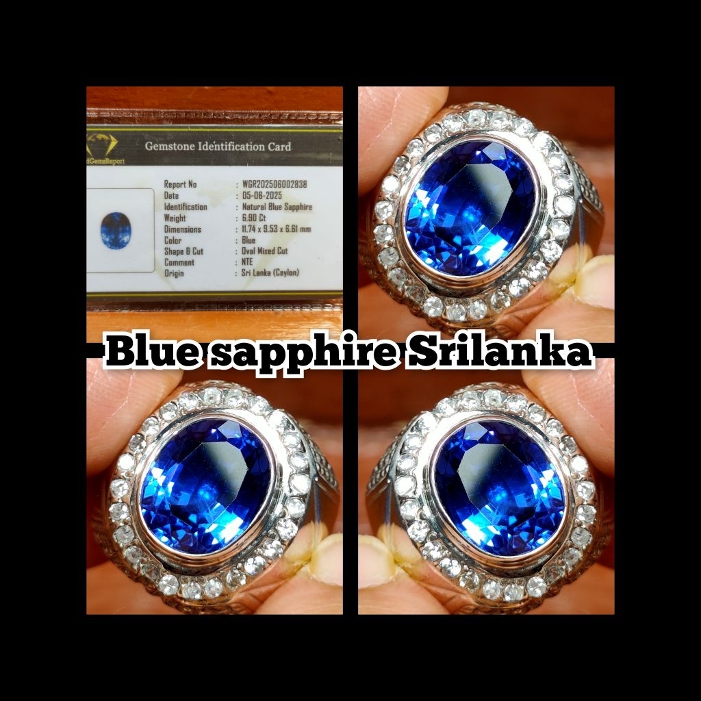 BATU BLUE SAPPHIRE SRILANKA CEYLON ROYAL BLUE