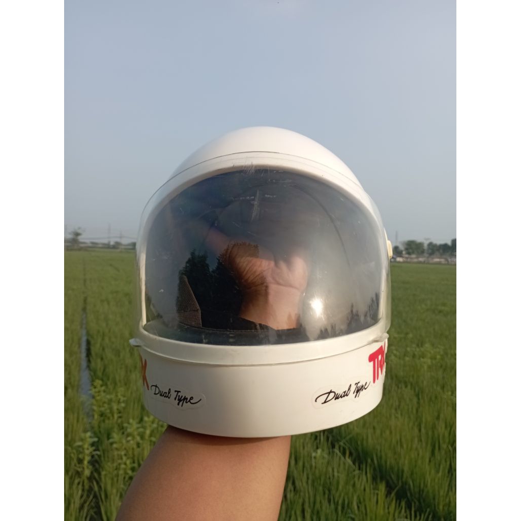 Helm Honda TRX jadul